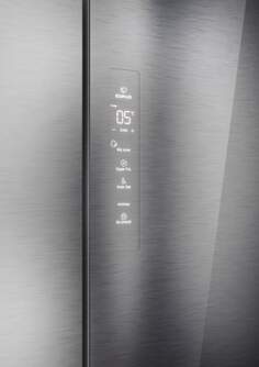 FRI. HAIER HFR7819ENGC 190x83x64 FD NF DISP INOX