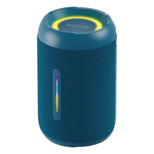 NGS Roller Furia 2 Tiny Blue - Altavoz Portátil Compatible con Tecnología Bluetooth