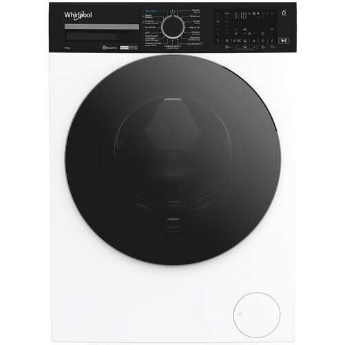 Lavadora Whirlpool WPM07WADSSPT - Clase A-10%, 10 kg, 1400 rpm, 11 programas, Blanco