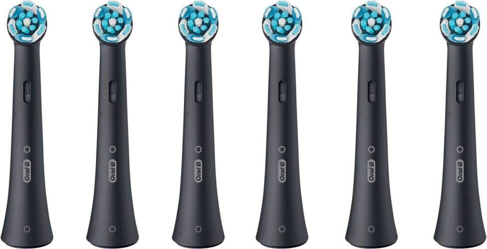 Accesorio Oral-B IO Ultimate Clean - 6 Unidades, Negro