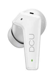 AURICULARES DCU EARBUDS BT CANCELACION RUIDO BLANC