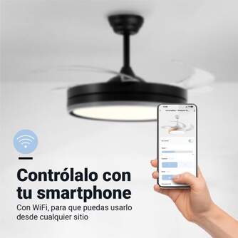 VENTILADOR TECHO U.BLUE ALTANO 7042B RETRACT DC.WI