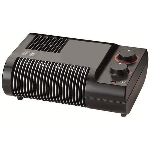 Calefactor El&eacute;ctrico SP TL20N - 2000 W, 4 niveles potencia, negro