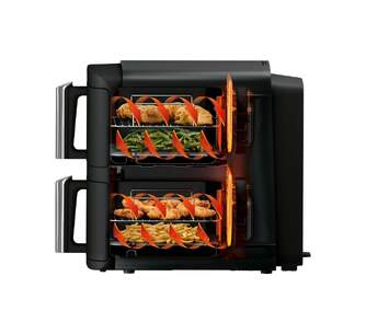 FREIDORA AIRE NINJA SL300EU 7,6L DOBLE VERT 6EN1