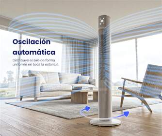 VENTILADOR TORRE ARTICA 45W 112 CM BCO