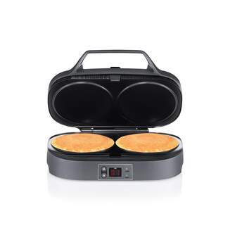 SANDWICHERA PANQUECAS FLAMA 4902FL 2C 1300W NGRA