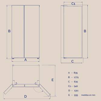 FRI. ARTICA AFEA17783F460I 177X84 NF SILVER