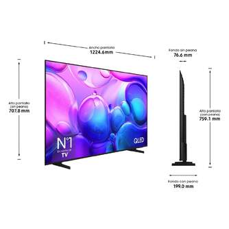 TV SAMSUNG 55%%%quot; TQ55Q6F UHD QLED SMARTTV IA HDR10 