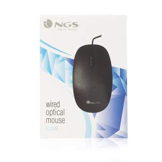 RATON NGS FLAME/FLAME GRAY SOBREMESA NEGRO