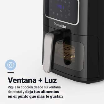 FREIDORA AIRE U.BLUE 6005 NEGRA DIGITAL 5L