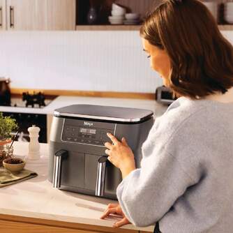 FREIDORA AIRE NINJA DZ300EU 6EN1 COMP.DOBLE 7,6L