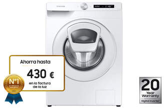 Lavadora 9 kg Samsung A WW90T554DTW - Blanca