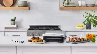 GRILL BRAUN SM5006 INOX 800W PLACAS INTER. 27X13CM