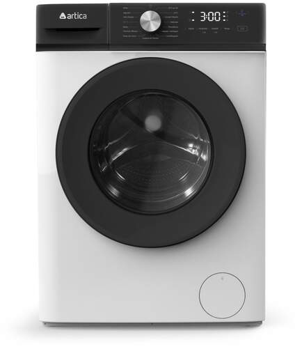 Lavadora Artica AL71200AFB - Clase A, 7 kg, 1200 rpm, Vapor, Display LED, Blanco