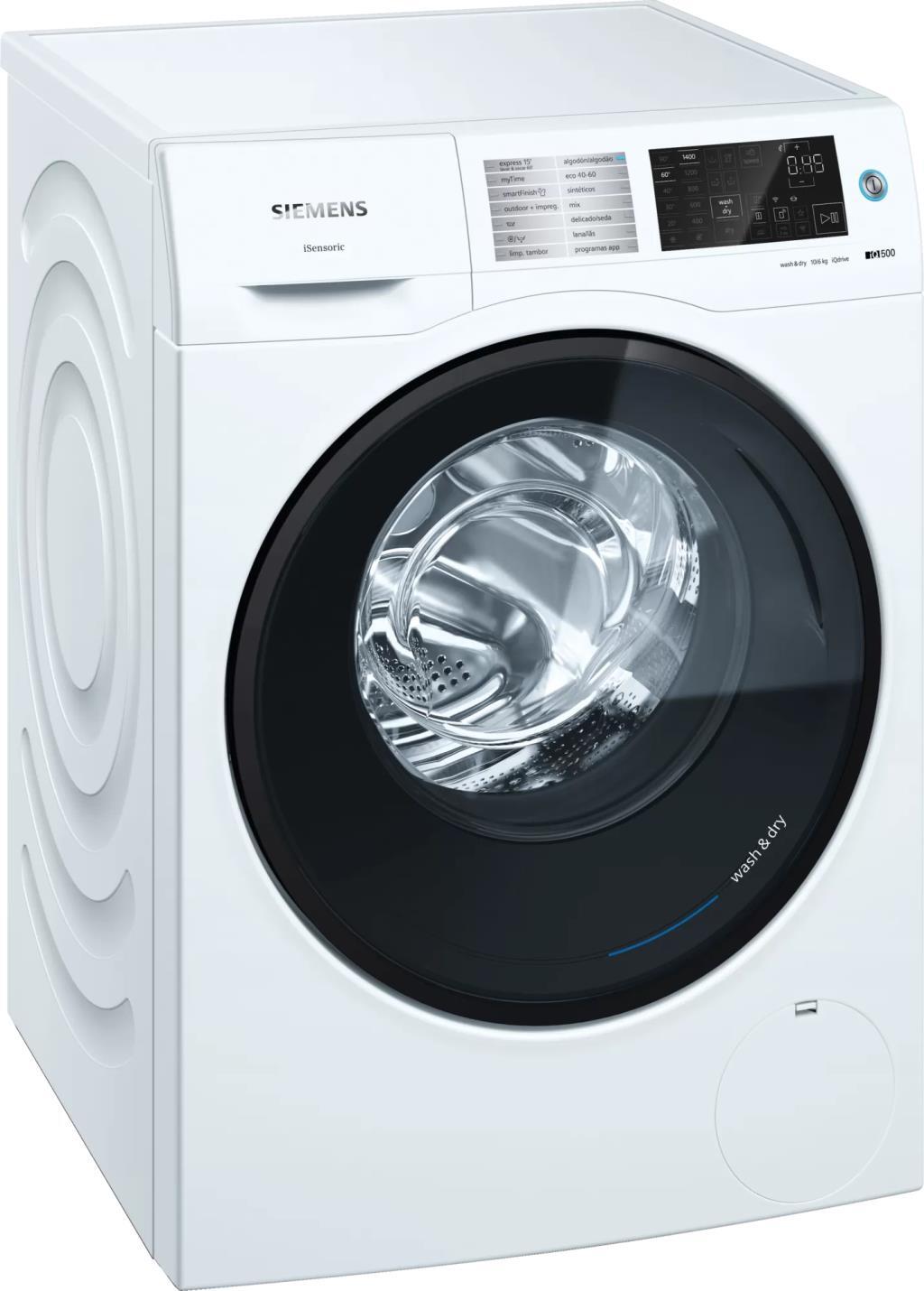Lavadora Secadora Siemens WD4HU541ES - Clase E, Lava 10kg