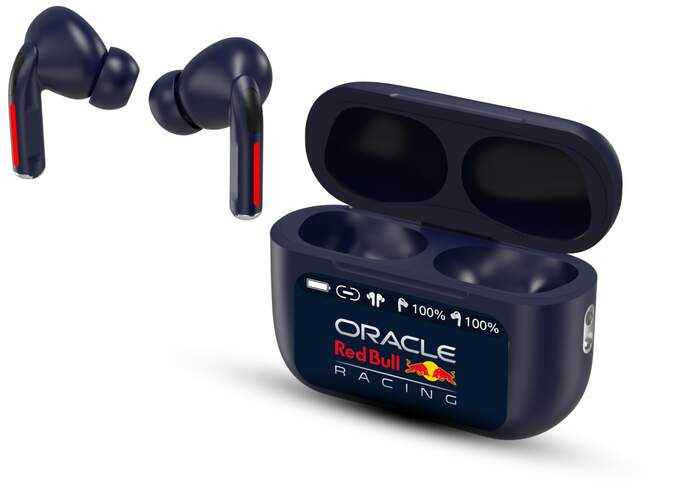 Auriculares inalámbricos Red Bull Nitro RB-EB110 - Controles en el estuche, 4-5h autonomía, TWS