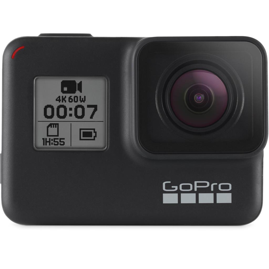 Deportiva Gopro 7 black hero7 4k60 12mp hypersmooth wifi gps bluetooth negro sumergible hasta 10m pantalla 4k hd fotos 12 en directo y estabilizador color 2 12mpx g1 90