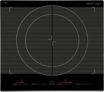 Placa de inducción Cata Giga 600 BK - 7400 W, 60 cm, Vidrio y cerámica, Negro