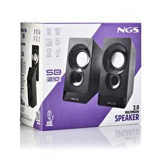 ALTAVOZ NGS PARA PC 12W NEGRO