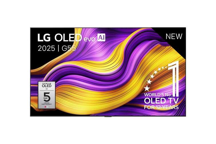 TV LG 83" OLED 83G55LW - UHD, WebOS, 165 Hz