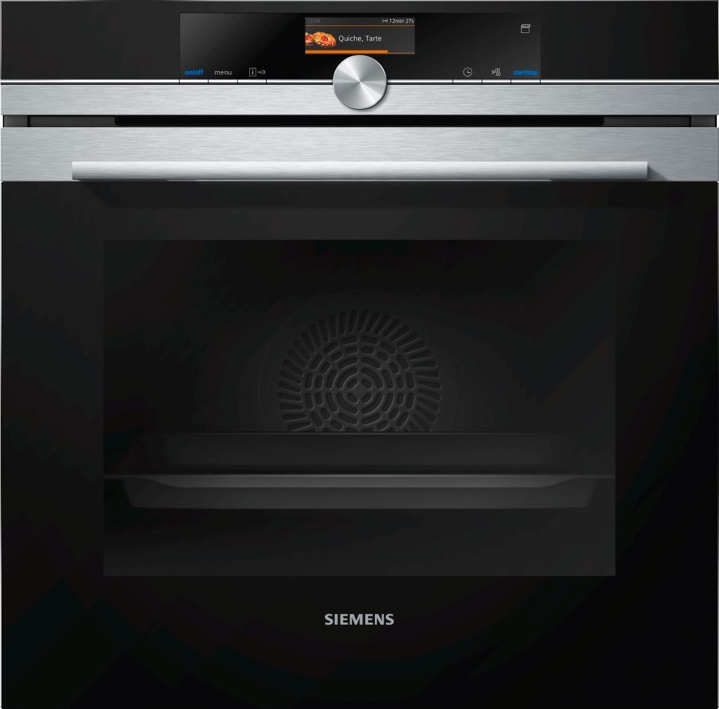 Horno Con Vapor siemens hs636gds2 60x60cm 0.69kwh multifunción termosonda iq700 acero inoxidable clase stock negro independiente 71 3600 w 13 funciones 59.4 71l