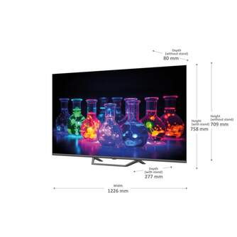 TV HAIER 55%%%quot; H55S80EUX UHD QLED GOOGLE TV BT PEANA