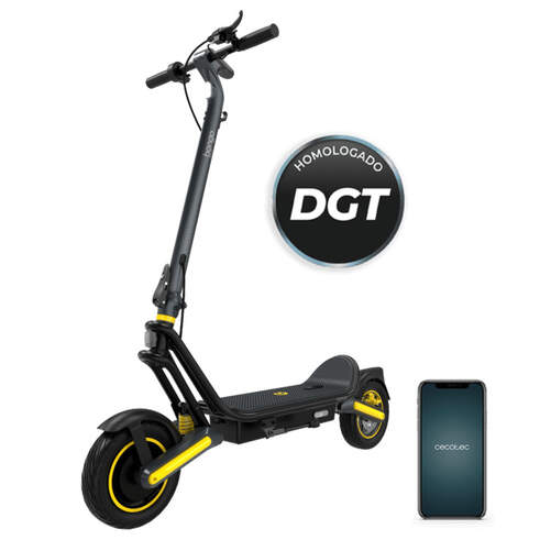Patinete eléctrico Cecotec Bongo GS50 XXL - 350 W (max 800W), ruedas 10", 50 km Autonomía