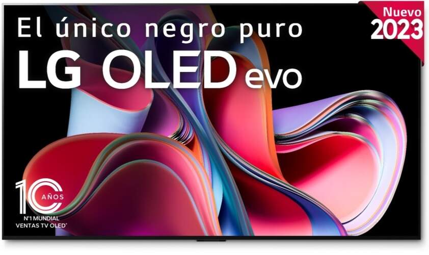 TV 83" LG OLED G3 Evo (83G36LA) - 4K 120Hz, webOS23, A9 (Gen6) IA, Dolby Vision IQ/Atmos 60W 4.2ch