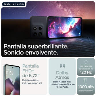 SMARTPHONE MOTOROLA G56 5G 8/256 6,72%%%quot; GRAY MIST