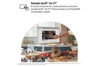 TV LG 27%%%quot; STANBYME 27ART10 FHD STV TACTIL PORTATIL