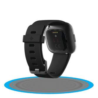 SMARTWATCH FITBIT VERSA 2 BLACK/CARBON ALUMINIO
