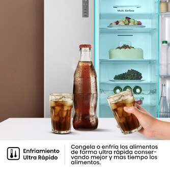 FRI. HISENSE RS677N4BIE 178x91 NF INOX DSP