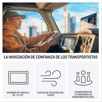 GPS GARMIN DEZL LGV720 7%%%quot; CAMION