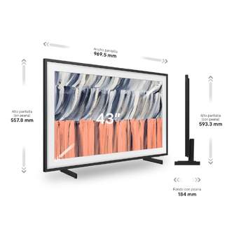 TV SAMSUNG 43%%%quot; TQ43LS03H UHD QLED THEFRAME