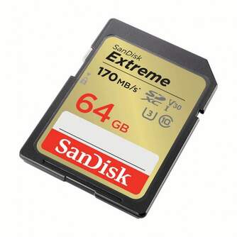 TARJ. MEM. SANDISK MICRO SD SDXC EXTREME 64GB