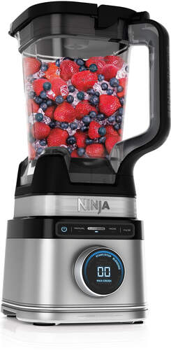 Batidora Vasos Ninja TB201EU - 1200 W, 2,1 L, 15 Programas, Inox, Negro
