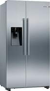 Frigor&iacute;fico Americano Bosch KAD93AIDP - 180 x 91 cm, 562 litros, No Frost, Clase D, Inox