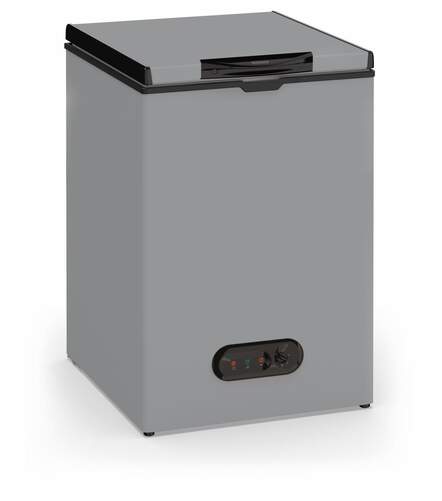 Congelador Horizontal Tensai TCHEU110SVD - 85x55x65cm, 105L, 11kg/24h, Inox