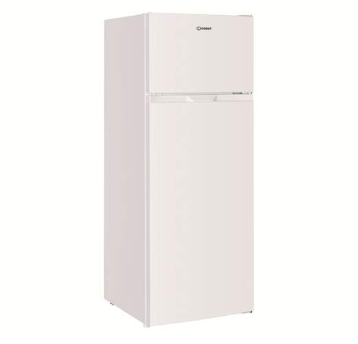 Frigorífico 2 Puertas Indesit I55T0412W - 144x55 cm, 206 L, Clase E, iluminación LED, blanco