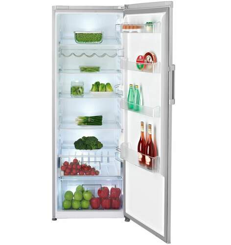 Frigorífico 1 Puerta Teka TS3 370 Inox - Clase G, 171cm, Cíclico, 367 Litros, Acero inox