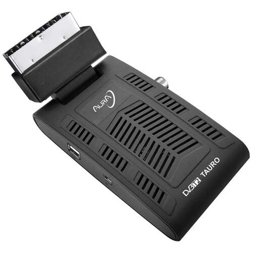 Receptor TDT Aura Tauro T2  SCART, TDT2, USB 2.0, USB Grabador