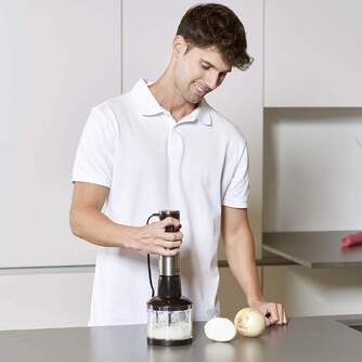 BATID. SOLAC BA5607 PRO CHEF 1000W C/A PIE INOX