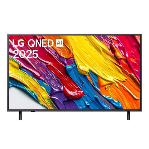TV LG 50" 50QNED82A6B - 4K Ultra HD, QNED, Alfa7, WebOS 25, 20 W RMS, 60 Hz, HDR10