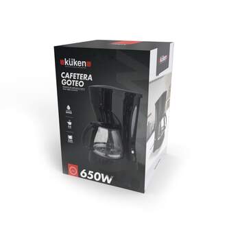 CAFET. GOTEO KUKEN 34358 4-6 TAZAS 0,65L