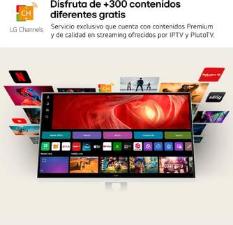 MONITOR LG 32%%%quot; 32U721SA W 4K UHD SMART MONITOR HDR