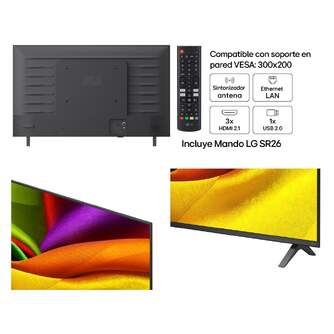 TV LG 43%%%quot; 43NU8E0B3LA UHD NANO A7 WEBOS26 HDR10PRO