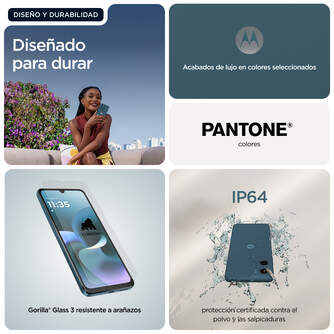 SMARTPHONE MOTOROLA G06 POWER 8/256 6,88%%%quot; BLUE