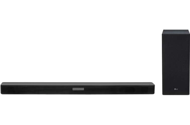 Barra de sonido LG SK5 - 200+160W, DTS Virtual, 7.1.4 ch, Sonido Hi-Res, Ecualizador ASC, HDMI