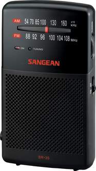 RADIO PORTATIL SANGEAN SR-35 NEGRO FM/AM