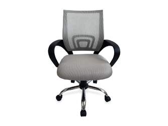 SILLA OFICINA EQUIP MESH OFFICE CHAIR LIGHT GREY